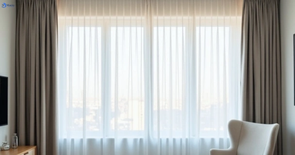 Restored vibrant drapes in mudgeeraba QLD after Matty Curtain Cleaning