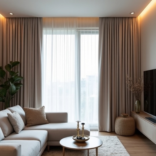Mudgeeraba Residential Curtain Cleaning Results