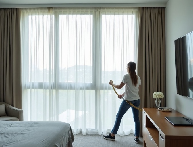 Mudgeeraba Sheer Curtain Cleaning